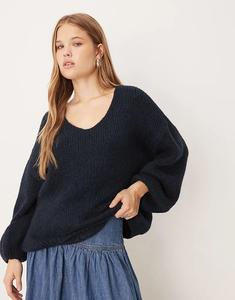 Свободный джемпер JDY темно-синего цвета