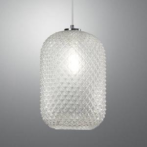 Подвесной светильник Luce Ambiente e Design Ashford Typ B, цветное стекло / алюминий - 1 пламя - прозрачный