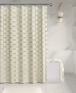 Штора для душа Porto, 72 x 72 дюйма J Queen New York, white