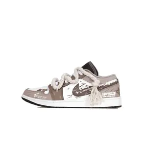 Детские баскетбольные кроссовки Air 1 унисекс Jordan, коричневый