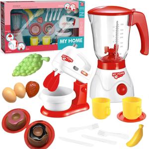 Большой Набор Блендер И Миксер С Аксессуарами Кухонный Набор Фруктовые Тарелки Inna marka