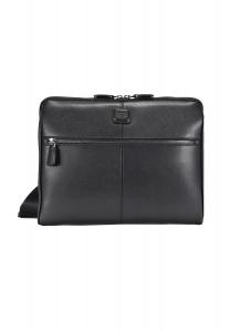 Кожаная сумка через плечо Varese 32 см BRIC'S, черный