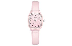 Disney Часы Mickey Series Quartz Movement Leather Watch Bands Watch Unisex Green Dial