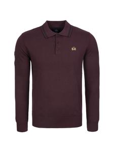 Свитер La Martina MBS306, бордовый