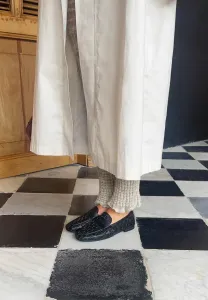 Прогулка под золотым небом, шлепанцы L37, Black