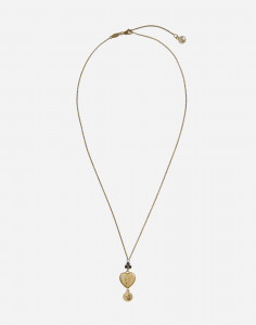 Подвеска sicily  18-каратное желтое золото и черные сапфиры Dolce & Gabbana, золото