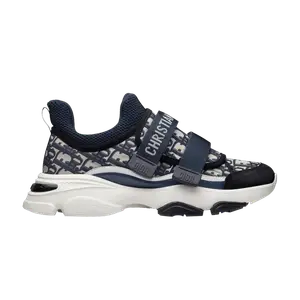 Кроссовки Dior D-Wander Sneaker Dior Oblique - Deep Blue, синий