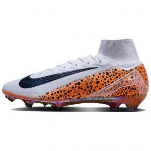 Mercurial Superfly 10 Elite Fg Electric Pack Olympic Safari Nike, белый/черный/оранжевый