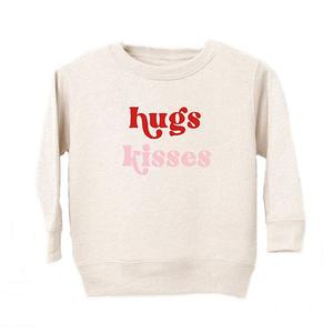 Графический свитшот youth ultra-soft hugs and kisses The Juniper Shop, Natural