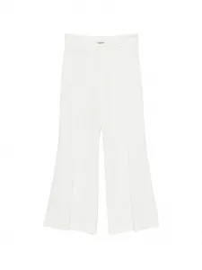 Расклешенные брюки Twinset Kids, белый