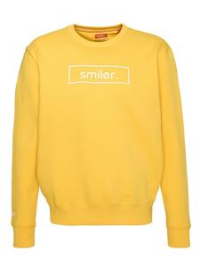 Smiler. Толстовка Cuddle желтого цвета