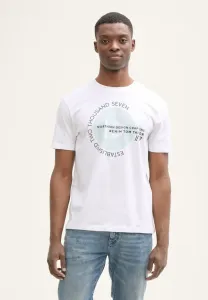 Набор из трех футболок с принтом Tom Tailor Denim, Sky Captain Blue