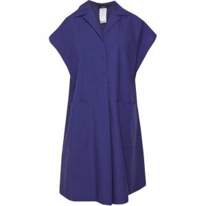 Женское платье с коротким рукавом WEEKEND MaxMara, темно синий