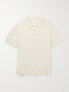 Рубашка поло Randy 6690 из хлопка букле NN07, экрю