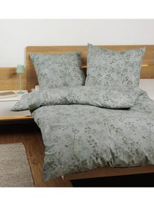 Janine Постельное белье Cortina из хлопка, цвет шалфейно-зеленый