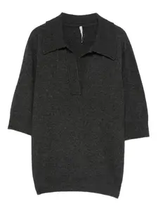 Топ Dorin с рукавами три четверти Liviana Conti, серый