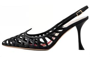 Кожаные туфли с ремешками Roger Vivier, Black