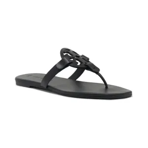 Кожаные шлепанцы Miller Tory Burch, черный