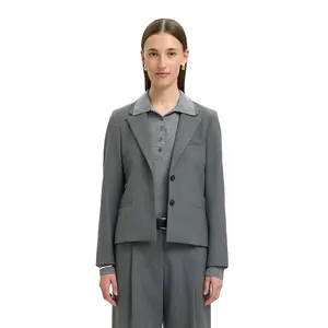 Блейзер Selected Rita Lano, серый