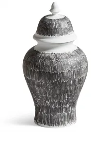 Фарфоровый контейнер post scriptum, 31,5х17 см, Cassina, черный