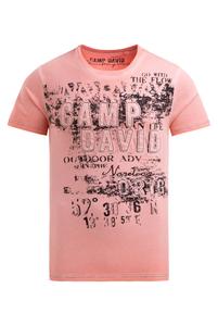 CAMP DAVID Футболка в цвете salmon