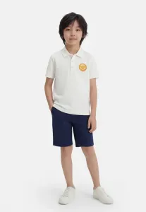 Футболка-Поло унисекс с изображением медузы Versace, White/Gold-Coloured