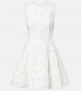 Жаккардовое мини-платье Sylvia Simkhai, белый