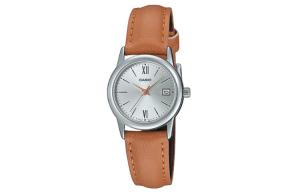 CASIO Часы Women's Standard Series Silver Watch LTP-V002L-7B3