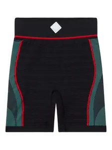 Облегающие шорты в рубчик CASABLANCA, черный