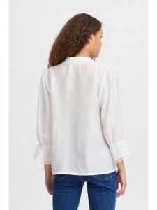 Рубашка PZTORI стандартного кроя в цвете Cloud Dancer PULZ Jeans