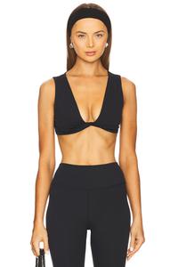 Топ с завязкой спереди Weworewhat, black