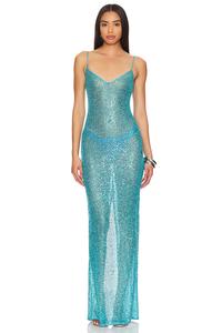 Платье Leighan Nbd, turquoise