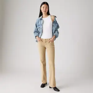 Супернизкие женские джинсы bootcut Levi's, коричневый
