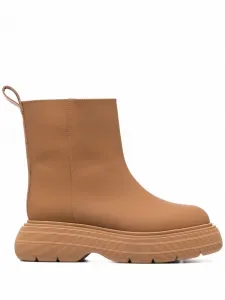 Ботинки на массивной подошве GIABORGHINI, коричневый