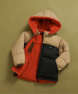 Двусторонняя блузон-мешок с мягкой подкладкой из перьев боа