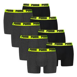 PUMA Мужские боксеры, 8 шт., мягкие, дышащие, Comfort Stretch
