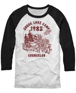 Мужская футболка реглан Endor Camper Star Wars Fifth Sun