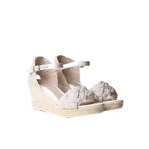 Сандалии Toni Pons Castres esparto wedge, белый