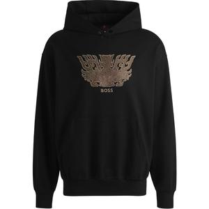 Босс X Создание Богов Тяньте худи HUGO BOSS, черный