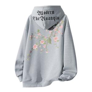 Унисекс худи средней плотности HUANQIU, светло-серый