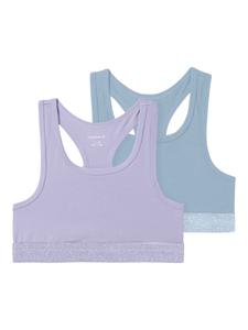 Бюстгальтер-бралетт NAME IT NKFSHORT, опаловый/сиреневый