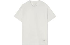 Футболка из джерси с логотипом JIL SANDER, белый