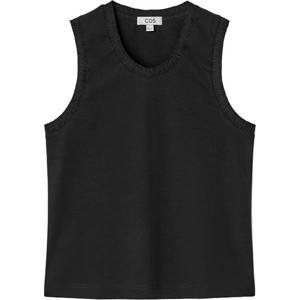 COS Женский черный топ Tank