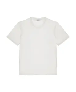 Белая футболка из шелковой ткани Laneus, белый