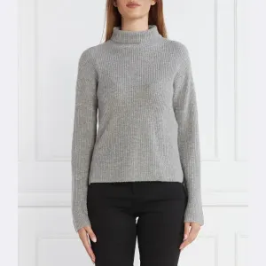 Шерстяная водолазка стандартного кроя "Брест" с добавлением кашемира Marella, серый