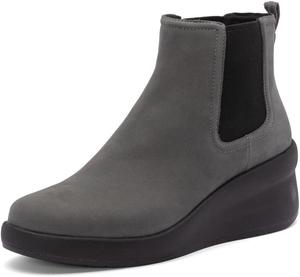 Женские Ботинки ABEO Passage Chelsea | Осенние Женские Ботинки | Водоотталкивающая Кожа | Встроенная Ортопедическая Стелька, Grey