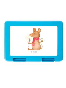 Mr. & Mrs. Panda Коробка для хранения мышек, рождественская тематика, без надписи, белого цвета