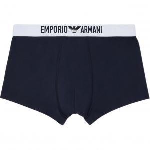 Боксеры Basic Microfibre EMPORIO ARMANI, синий