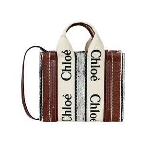 Chloé Сумка Хлои Вуди из искусственной кожи женская разноцветная