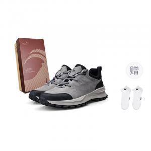 BECK Амортизирующие кроссовки с противоскользящими и износостойкими свойствами низкие повседневные унисекс серые [в комплекте с фирменными носками], цвет Gray[Comes with Brand Socks]